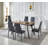 Bugra 20'' H Faux Leather Upholstered Metal Parsons Chair-1067874643-1067874642