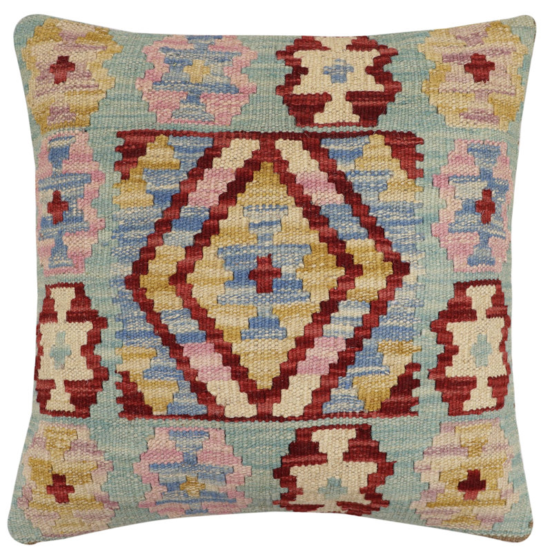 Housse et insert de coussin carré 100% laine
