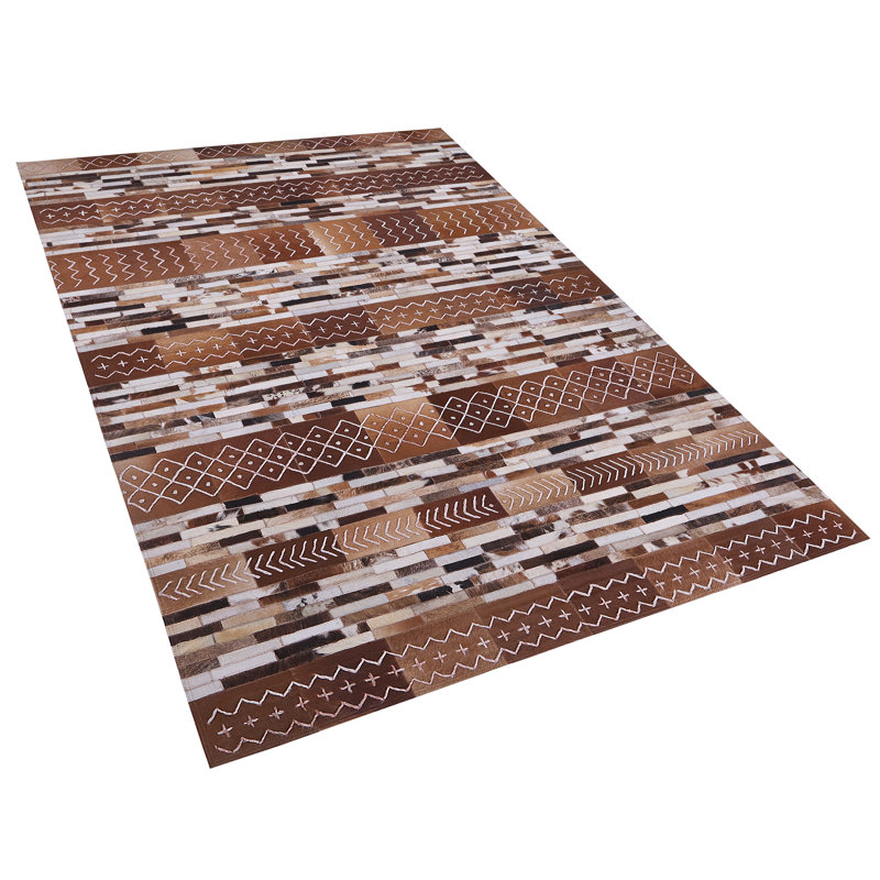 Swenson Geometric Hand Woven Area Rug, Rectangle 140 x 200cm
