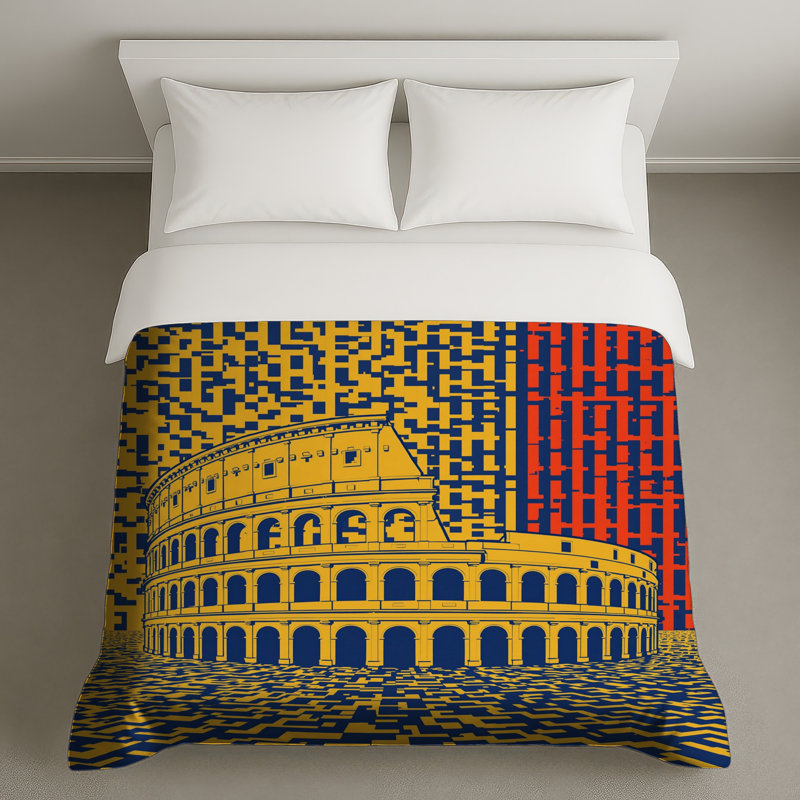 Housses de couette Colosseum Abstract Art, Twin