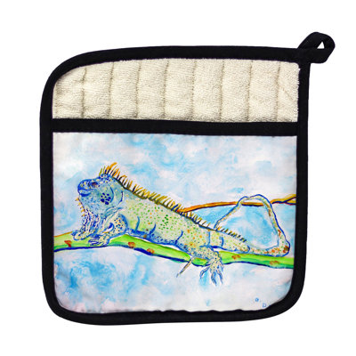 Cuisinier poignée iguane intérieure betsy drake
