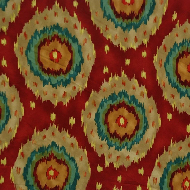 Wesco Center Spot Fabric, Cinnabar