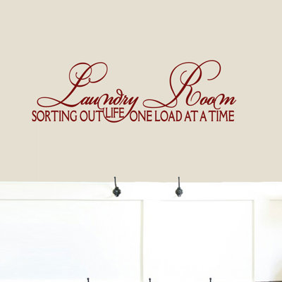 Text & Numbers Non-Wall Damaging Wall Decal