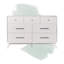 Commode 7 tiroirs avec miroir Williams-227160561