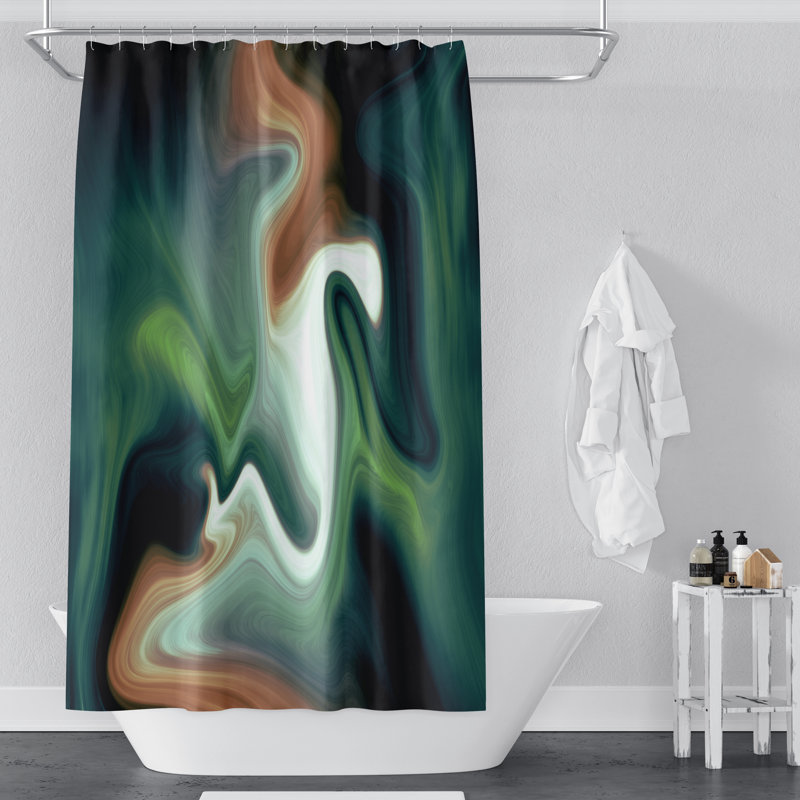Airon Shower Curtain, 83" H x 70" W