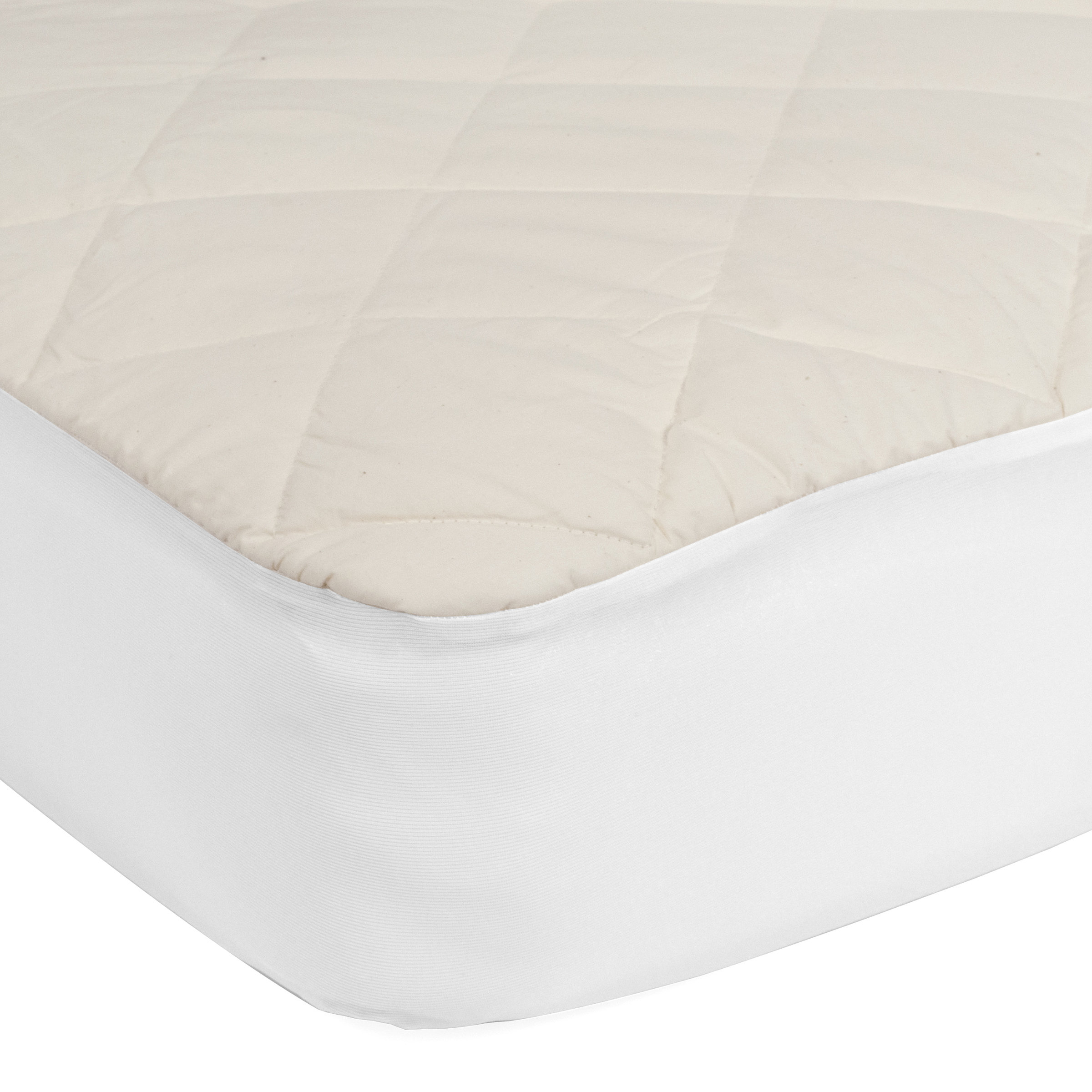 Sealy Total Stain Protection Fitted Crib Mattress Pad