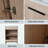 Allande 24 " W Free Standing Wall Mounted Single Double Single Vanity Bathroom Vanity With Ceramic Top-1589157047