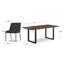 Ensemble repas 7 pièces Melody / Fieldcrest-109426756-109426758