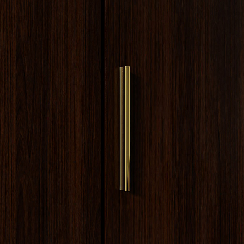 Armoire 4 portes 70,9 po Ragin, Brun