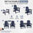 2-Person Outdoor Adirondack Chair-1660896955