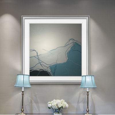 « blue peaks i », peinture
