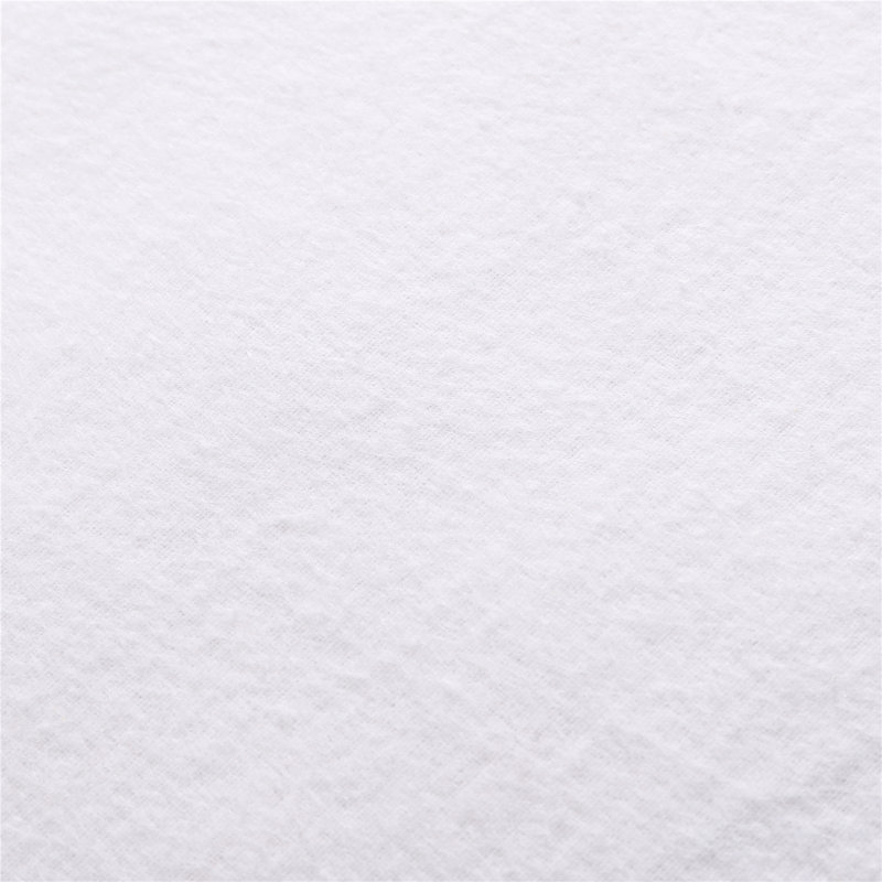 Brushed Cotton Flannel Sheet Set, Full Sheet Set with 2 Pillowcases, Solid White