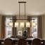 Îlot de cuisine à 5 lumières Farmhouse Chandelier