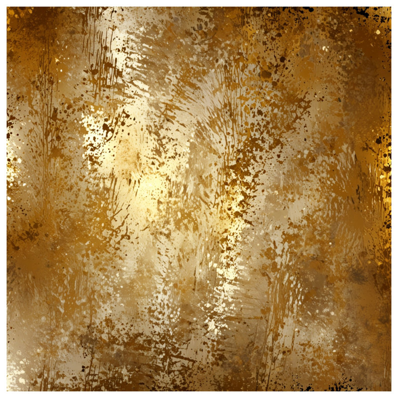 Tapisserie murale texture bronze bronze, H 104 po x 88 avec 4 œillets