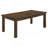 Rustic Golden Brown Dining Table Set-85596670
