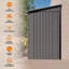4 X 9 FT Outdoor Storage Shed, Metal Garden Shed Tool House With Sloping Roof