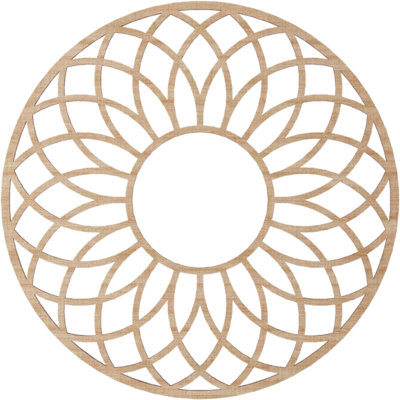 Médaillon de plafond 22 po x 22 po x P 7 1/2 po x P 1/4 po