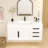 Jessica 48'' Wall-Mounted Single Bathroom Vanity-770587523