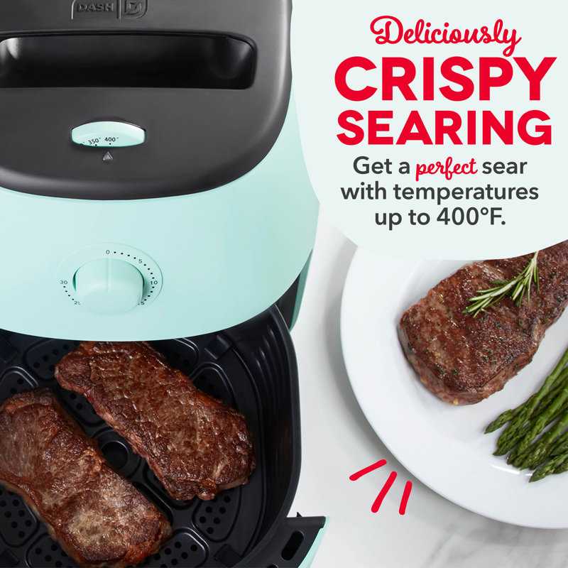 DASH Tasti-Crisp Family Size Air Fryer 6 Qt., Green