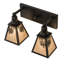 Éclairage pour meuble-lavabo à 2 lumières 17 po de large Winter Pine-1759718834-1759718837-1759718989