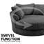 Skyler Upholstered Teddy Swivel Armchair-996899588