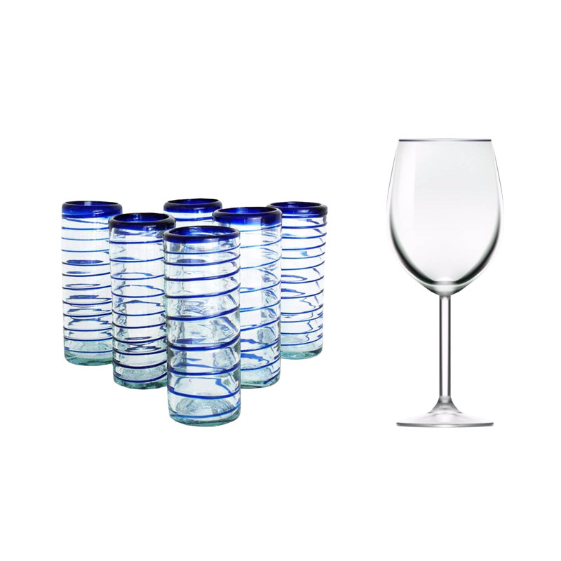 Sahara Spiral 9 oz. Verre Highball
