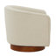 Chaise pivotante en tissu Miramar Mist-330437009