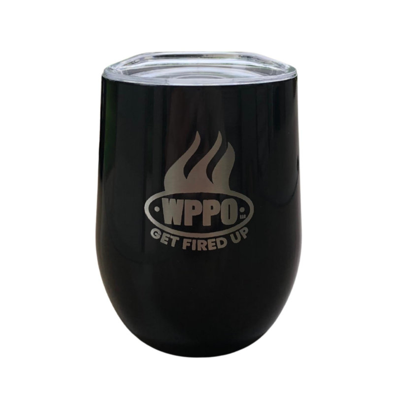 Stainless Steel Wine Tumbler With Lid, (Single)