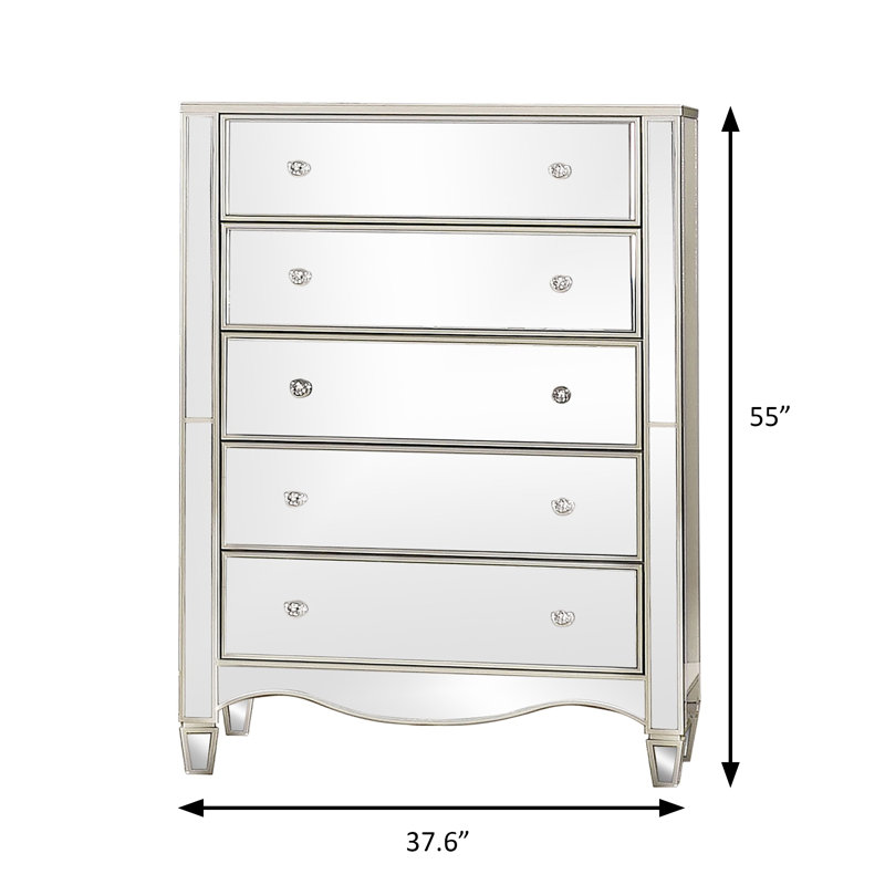 37.6" W Glam Chest