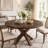 Extendable Round Folding Dining Table for 2-4 People