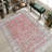 Handcrafted Bohemian-Inspired Print Soft Pile Rug with Intricate Geometric Design for Stylish Home Decor Accent-214264491