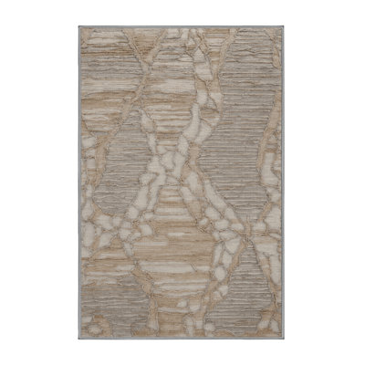 Tapis gris lavable à la machine