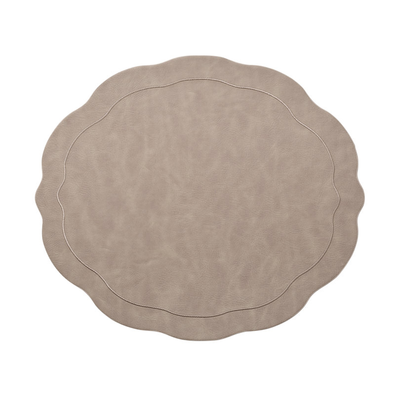 Tailored Placemat, Taupe