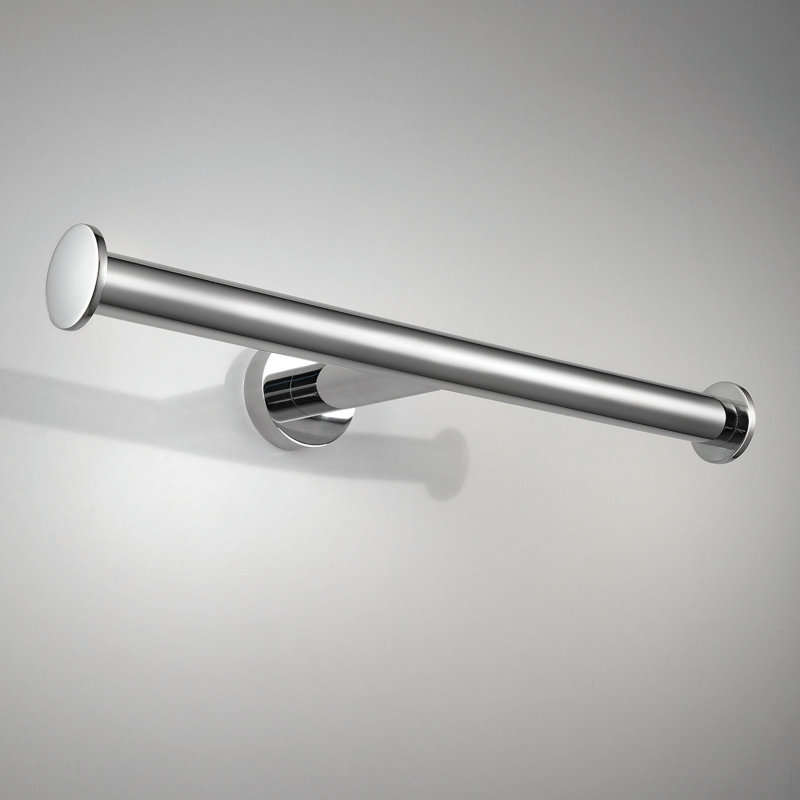 Baketo Wall Mount Toilet Paper Holder, Polished Chrome
