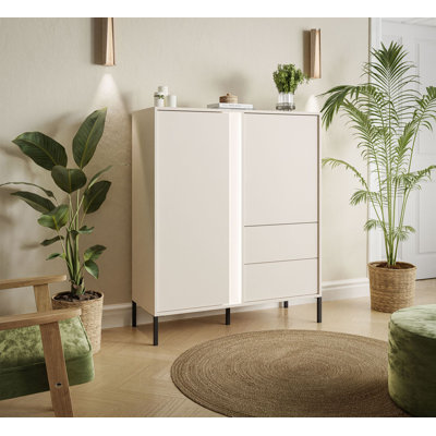 Baumeister 103.3cm W 2 - Drawer Chest of Drawers
