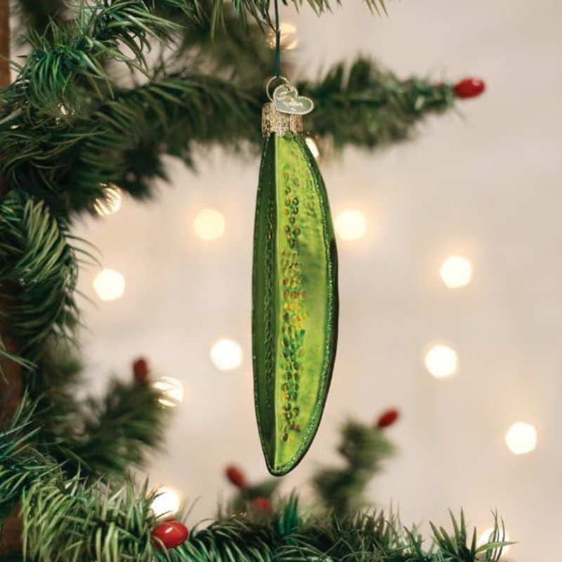 4.5 " Glass Hanging Figurine Ornament