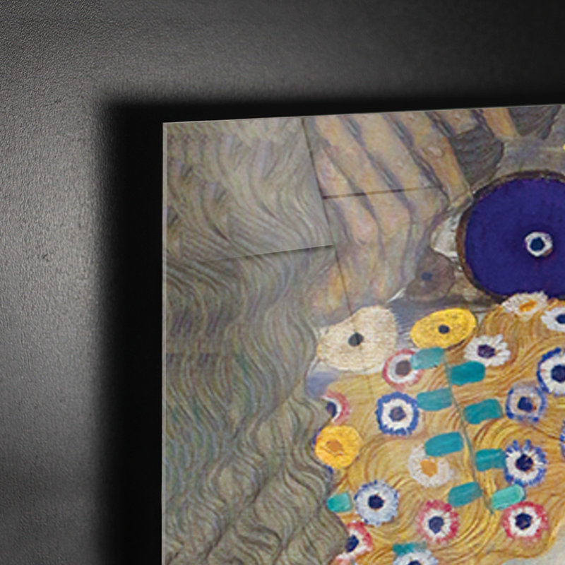Motherhood by Gustav Klimt - No Frame Painting on Plastic / Acrylic, 95cm H x 135cm W