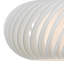 19cm H Plastic Novelty Pendant Shade ( Screw On ) in White
