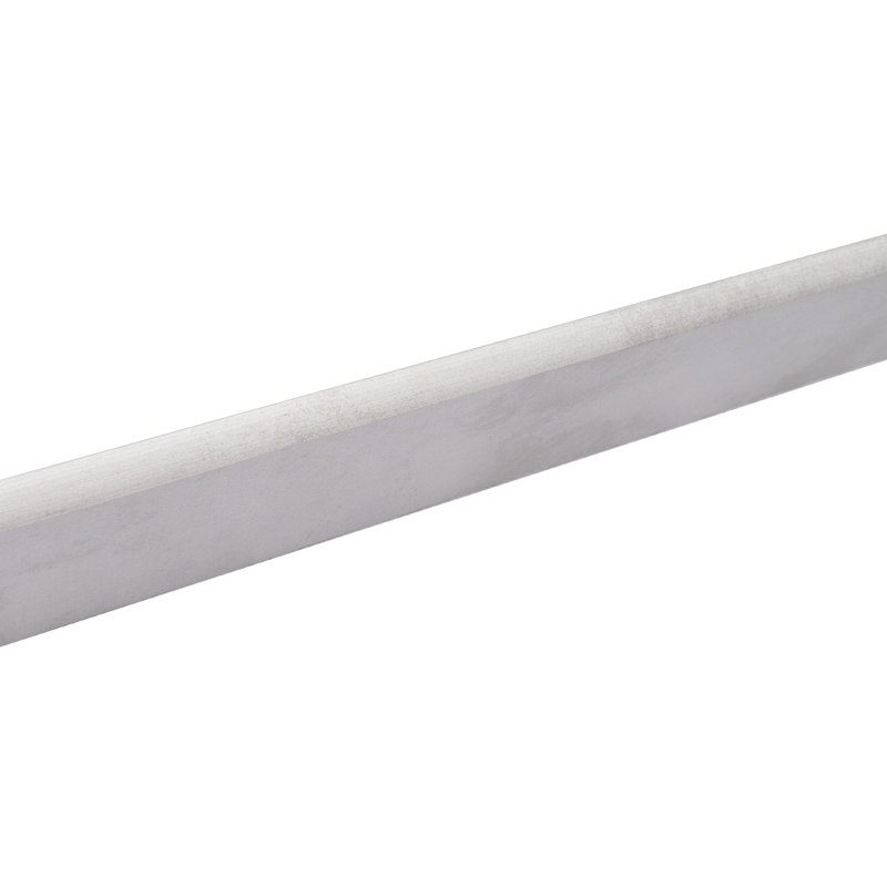 Bronzo 24" x 2.5" Porcelain Bullnose Tile Trim, Light Gray