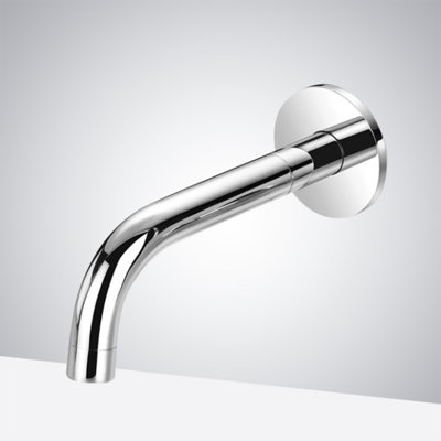 Robinet à capteur mural sans contact BathSelect - hygiénique, durable et efficace pour les toilettes commerciales