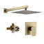 Robinet de douche complet avec valve brute-62488674