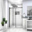 Paroi de douche coulissante simple