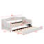 Upholstered Daybed With LED Belt And Trundle-114007824