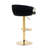 Christal Swivel Upholstered Adjustable Height Counter Stool-102527015