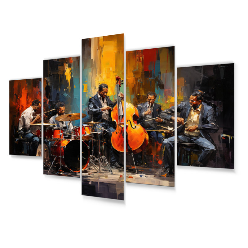 Ensemble de 5 décorations murales
