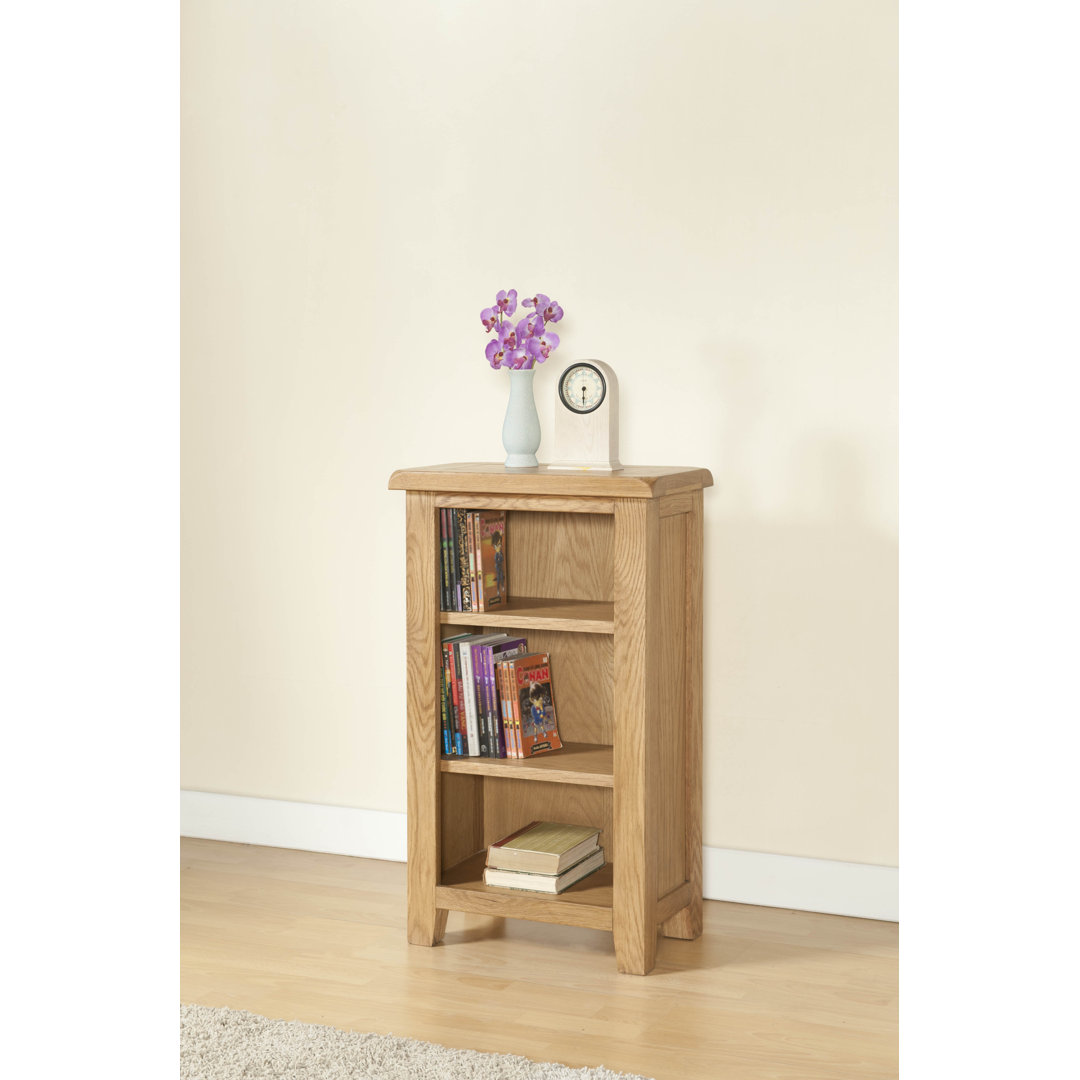 Rothbury 85cm H x 50cm W Solid Wood Standard Bookcase