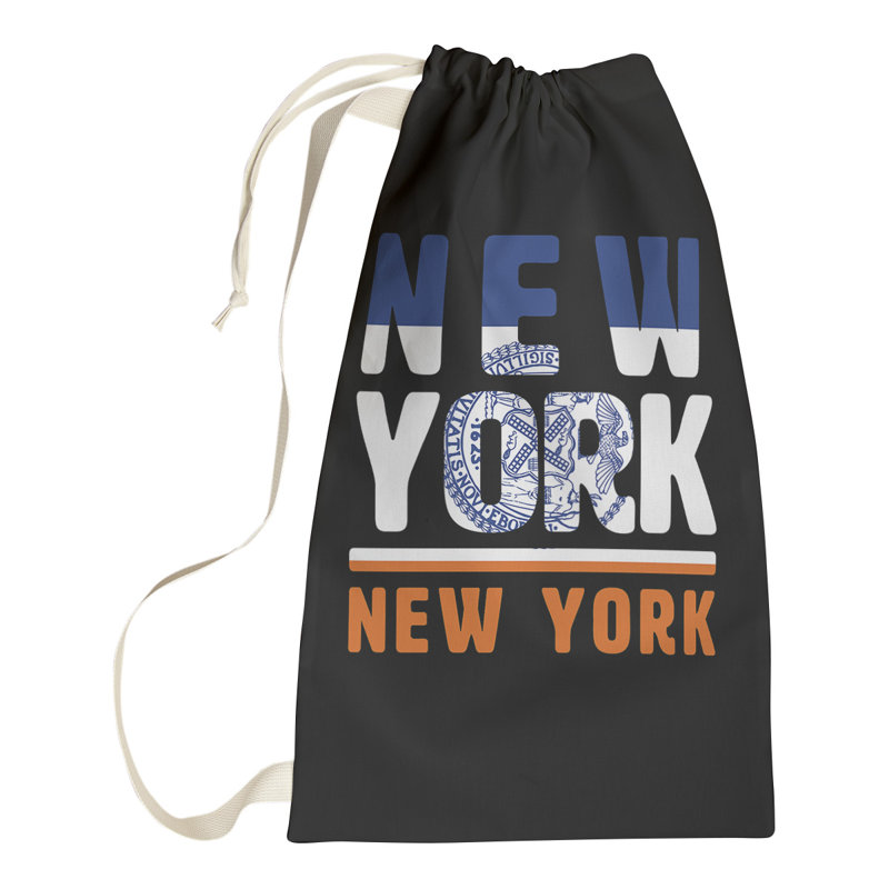 Leffel Fabric Laundry Bag with Handles, Large (76.5" H x 29.5" W x 1.5" D)