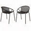 Chaises de salle à manger de patio-1245434937