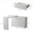 Ameyaa 6 Drawer 51.2" W Double Dresser-1098134519