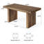 Solid Wood Dining Table